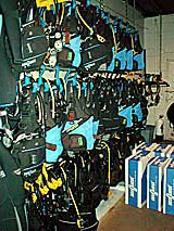 Scuba equipment rental